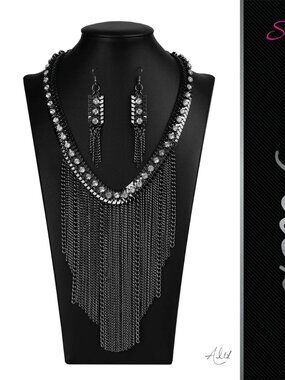 ✨ Paparazzi Zi Collection “The Alex” Signature Series Necklace & Earrings Set NW